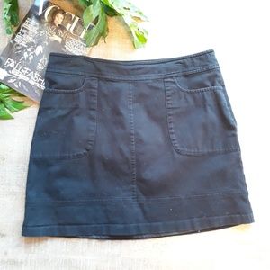 Black Casual Skirt